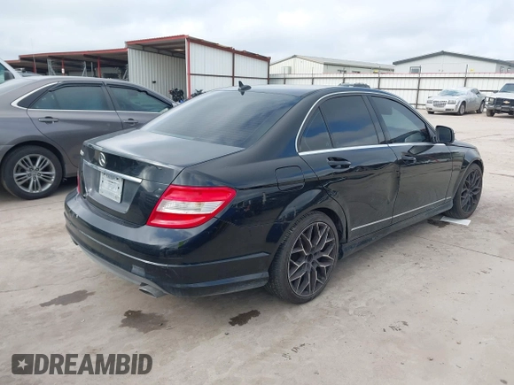 2009 Mercedes-Benz C 300 Sport with VIN WDDGF54X19R065939, listed as a IAAI auction lot 42193120 with 197,331 mi miles and . Bid and sale history available at DreamBid. Image 4.