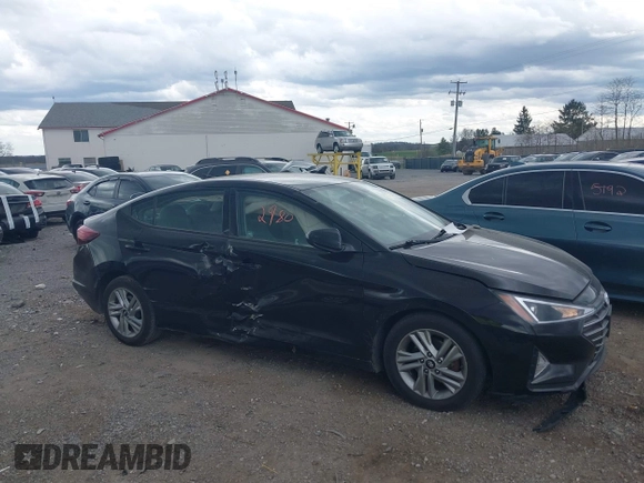 2020 Hyundai Elantra SEL with VIN 5NPD84LF6LH629173, listed as a IAAI auction lot 41922980 with 87,507 mi miles. Bid and sale history available at carsss.com. Image 13.