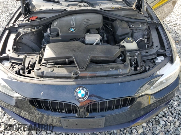 2016 BMW 4 Series 428i xDrive with VIN WBA3N9C54GK250508, listed as a Copart auction lot 58236065 with 98,505 mi miles and Salvage title. Bid and sale history available at DreamBid. Image 11.