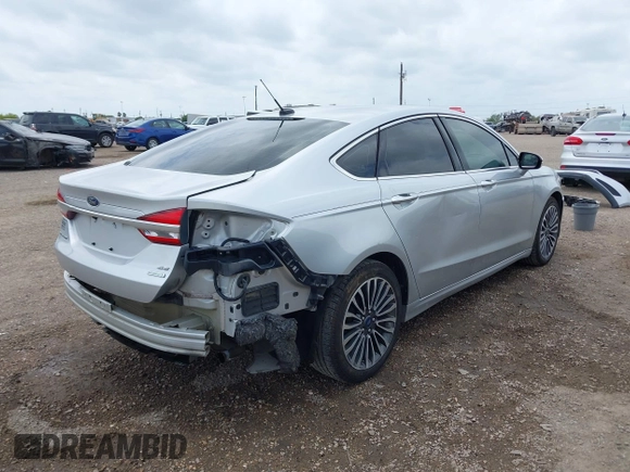 2017 Ford Fusion SE with VIN 3FA6P0H91HR194838, listed as a IAAI auction lot 42041157 with 161,667 mi miles and . Bid and sale history available at DreamBid. Image 4.
