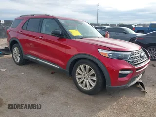 2020 Ford Explorer Limited z VIN 1FMSK7FH6LGA79917, wystawiony jako IAAI lot #41883477 z przebiegiem 112 703 mil mil oraz . Historia ofert i sprzedaży dostępna na DreamBid. Obrazek 1.