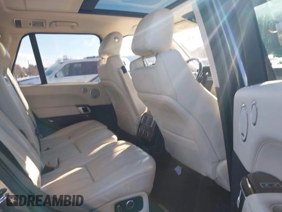 2017 Land Rover Range Rover HSE with VIN SALGS2FV1HA372100, listed as a IAAI auction lot 41525177 with 117,324 mi miles and . Bid and sale history available at DreamBid. Image 8.