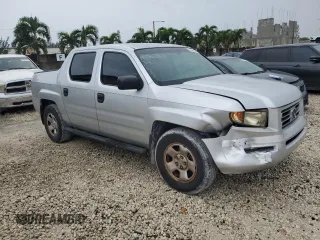 2007 Honda Ridgeline RT with VIN 2HJYK16247H552050, listed as a Copart auction lot 74324894 with 243,820 mi miles and Salvage Title. Bid and sale history available at carsss.com. Image 4.