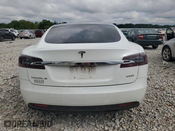 2017 Tesla Model S 100D with VIN 5YJSA1E20HF228860, listed as a Copart auction lot 63567445 with Not provided miles and Clean title. Bid and sale history available at DreamBid. Image 6.