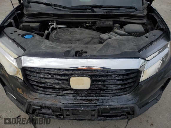 2021 Honda Ridgeline RTL-E with VIN 5FPYK3F74MB027672, listed as a Copart auction lot 49490035 with 80,647 mi miles and Salvage title. Bid and sale history available at DreamBid. Image 12.