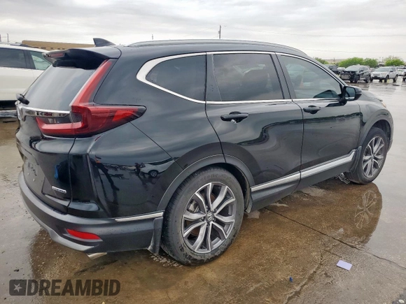 2021 Honda CR-V Touring with VIN 2HKRW1H93MH405292, listed as a Copart auction lot 50151525 with 32,045 mi miles and Salvage Title. Bid and sale history available at carsss.com. Image 3.