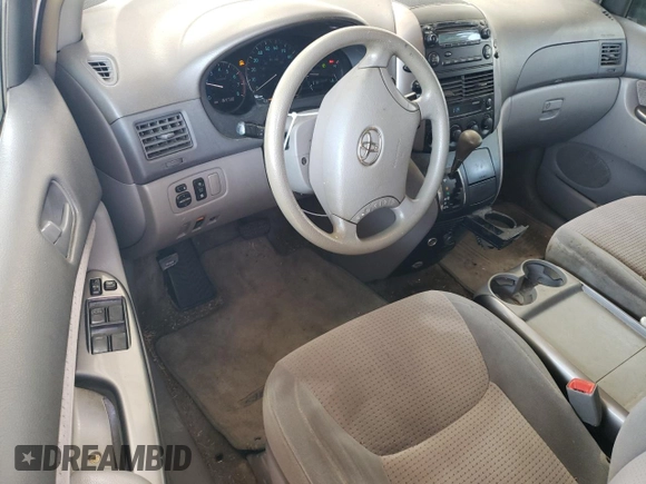 2006 Toyota Sienna CE with VIN 5TDZA23C06S500171, listed as a Copart auction lot 54934155 with 164,738 mi miles and Salvage Title. Bid and sale history available at DreamBid. Image 8.