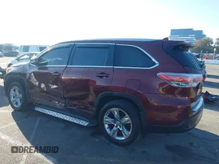 2015 Toyota Highlander Limited z VIN 5TDYKRFH7FS046977, wystawiony jako IAAI lot #41745799 z przebiegiem 100 336 mil mil oraz . Historia ofert i sprzedaży dostępna na DreamBid. Obrazek 14.