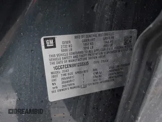 2017 Chevrolet Colorado 4WD LT z VIN 1GCGTCEN8H1233335, wystawiony jako IAAI lot #41178687 z przebiegiem 94 346 mil mil oraz . Historia ofert i sprzedaży dostępna na DreamBid. Obrazek 9.