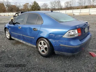 2003 Saab 9-3 Linear z VIN YS3FB45S631059194, wystawiony jako Copart lot #85081184 z przebiegiem 166 623 mil mil oraz Szkoda całkowita • Salvage title. Historia ofert i sprzedaży dostępna na DreamBid. Obrazek 2.