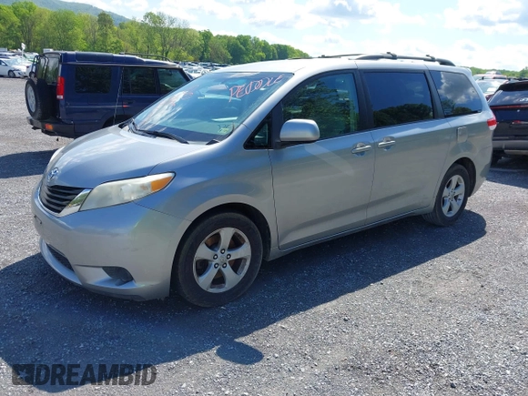 2011 Toyota Sienna LE AAS with VIN 5TDKK3DC2BS175598, listed as a IAAI auction lot 42186153 with 169,267 mi miles. Bid and sale history available at carsss.com. Image 23.