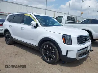 2023 Kia Telluride SX with VIN 5XYP5DGC7PG398027, listed as a IAAI auction lot 42165461 with 30,276 mi miles and . Bid and sale history available at DreamBid. Image 1.