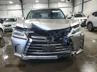 2018 Lexus LX 570 z VIN JTJHY7AX6J4261835, wystawiony jako Copart lot #55998945 z przebiegiem 99 673 mil mil oraz Szkody całkowita. Historia ofert i sprzedaży dostępna na DreamBid. Obrazek 5.