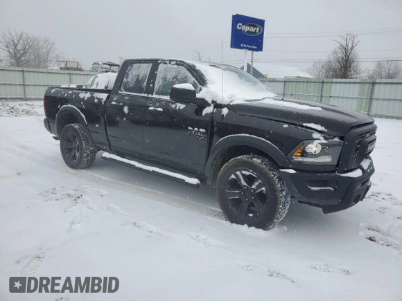 2021 Ram 1500 Classic Warlock with VIN 1C6RR7GG7MS526054, listed as a Copart auction lot 51825205 with 30,058 mi miles and Salvage Title. Bid and sale history available at carsss.com. Image 4.