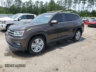 2019 Volkswagen Atlas SE z VIN 1V2WR2CAXKC521646, wystawiony jako Copart lot #57383735 z przebiegiem 89 832 mil mil oraz Szkoda całkowita • Salvage title. Historia ofert i sprzedaży dostępna na DreamBid. Obrazek 1.