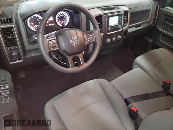 2018 Ram 1500 Express with VIN 1C6RR7FT6JS138629, listed as a Copart auction lot 58243755 with 78,984 mi miles and Salvage title. Bid and sale history available at DreamBid. Image 8.