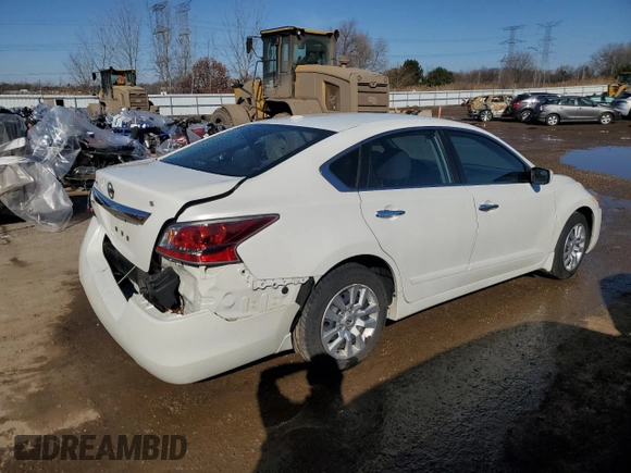 2015 Nissan Altima 2.5 S with VIN 1N4AL3AP0FC173149, listed as a Copart auction lot 46423485 with 150,351 mi miles and Salvage Title. Bid and sale history available at carsss.com. Image 3.