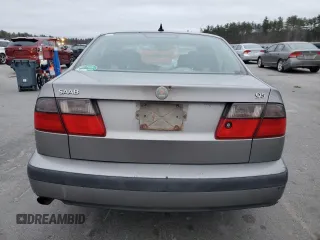 2001 Saab 9-5 with VIN YS3ED48E813008499, listed as a Copart auction lot 84397094 with 207,316 mi miles and Salvage Title. Bid and sale history available at carsss.com. Image 6.