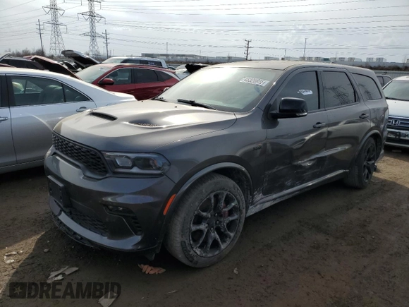 2021 Dodge Durango SRT 392 z VIN 1C4SDJGJ6MC883611, wystawiony jako Copart lot #45320835 z przebiegiem 26 635 mil mil oraz Szkoda całkowita • Salvage title. Historia ofert i sprzedaży dostępna na DreamBid. Obrazek 1.