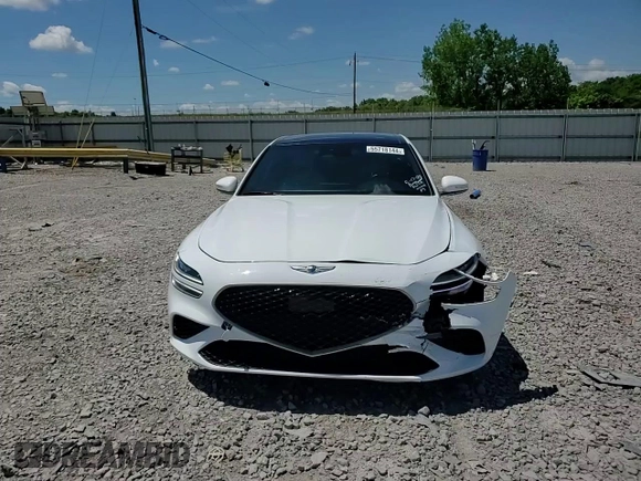 2023 Genesis G70 2.0T z VIN KMTG34TA2PU121330, wystawiony jako Copart lot #55718144 z przebiegiem 19 599 mil mil oraz Szkoda całkowita • Salvage title. Historia ofert i sprzedaży dostępna na DreamBid. Obrazek 10.