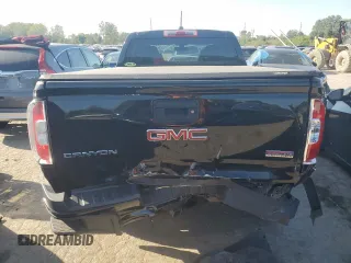 2015 GMC Canyon 4WD SLE with VIN 1GTG6BE37F1127911, listed as a Copart auction lot 68995134 with 117,375 mi miles and Salvage Title. Bid and sale history available at carsss.com. Image 6.