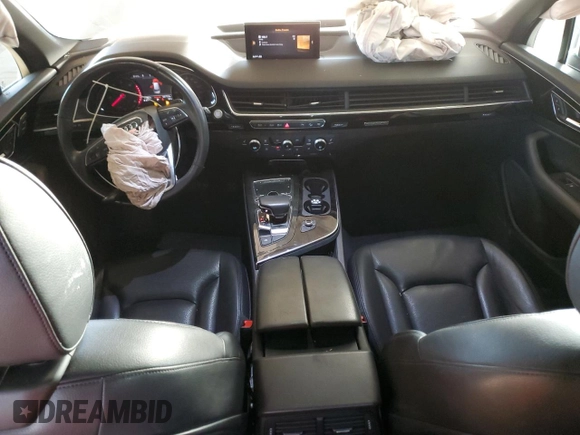 2019 Audi Q7 Premium with VIN WA1AAAF72KD003418, listed as a Copart auction lot 87104674 with 70,863 mi miles and Salvage title. Bid and sale history available at DreamBid. Image 8.