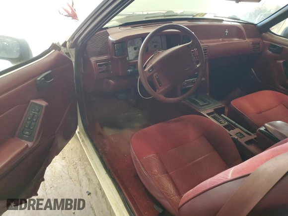 1993 Ford Mustang с VIN 1FACP44M2PF125589, выставлен на аукционе Copart как лот 75556214 с пробегом 46 567 миль миль и Чистый • Clean title. История ставок и продаж доступна на DreamBid. Изображение 8.