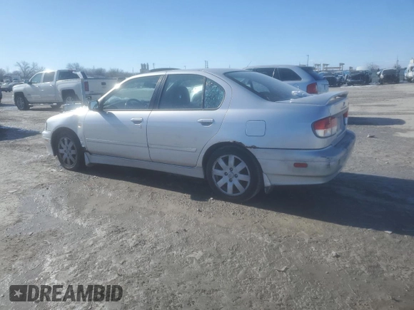 2002 Infiniti G20 Luxury z VIN JNKCP11A62T503344, wystawiony jako Copart lot #41853675 z przebiegiem 174 128 mil mil oraz Czysty tytuł • Clean title. Historia ofert i sprzedaży dostępna na DreamBid. Obrazek 2.