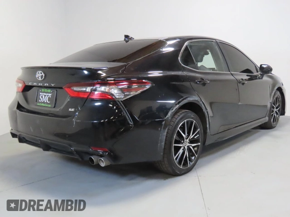 2023 Toyota Camry SE with VIN 4T1G11AK4PU124658, listed as a Copart auction lot 52606245 with 71,181 mi miles and Clean Title. Bid and sale history available at carsss.com. Image 3.