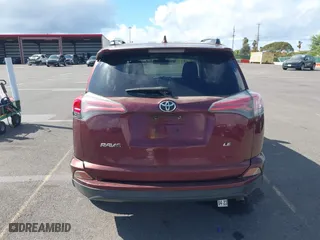 2017 Toyota RAV4 LE with VIN JTMZFREV1HD101924, listed as a IAAI auction lot 41255565 with 204,092 mi miles. Bid and sale history available at carsss.com. Image 16.
