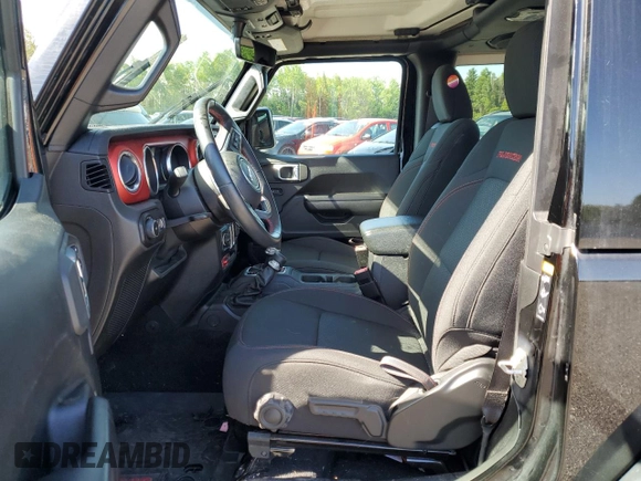 2020 Jeep Wrangler Rubicon with VIN 1C4HJXCG2LW259639, listed as a Copart auction lot 56636024 with 29,001 mi miles and Clean title. Bid and sale history available at DreamBid. Image 7.