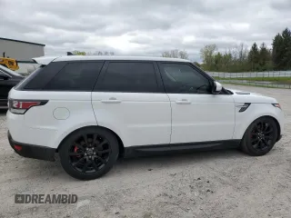 2016 Land Rover Range Rover Sport HSE with VIN SALWR2KF4GA634289, listed as a Copart auction lot 56366575 with 82,608 mi miles and Clean Title. Bid and sale history available at DreamBid. Image 3.