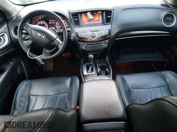 2014 Infiniti QX60 with VIN 5N1AL0MM2EC520730, listed as a Copart auction lot 81317454 with 133,627 mi miles and Salvage Title. Bid and sale history available at carsss.com. Image 8.