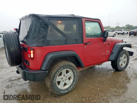 2008 Jeep Wrangler X z VIN 1J4FA24188L650933, wystawiony jako Copart lot #60603225 z przebiegiem 121 682 mil mil oraz Szkoda całkowita • Salvage title. Historia ofert i sprzedaży dostępna na DreamBid. Obrazek 3.
