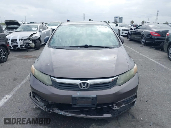 2012 Honda Civic EX with VIN 2HGFB2F89CH517330, listed as a IAAI auction lot 42116208 with 196,861 mi miles and . Bid and sale history available at DreamBid. Image 12.