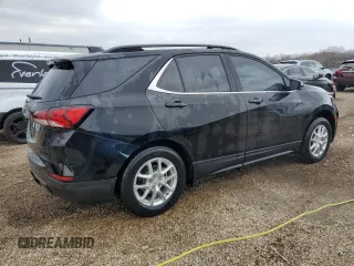 2022 Chevrolet Equinox LT z VIN 3GNAXUEV0NL279298, wystawiony jako Copart lot #53737155 z przebiegiem 10 201 mil mil oraz Szkoda całkowita • Salvage title. Historia ofert i sprzedaży dostępna na DreamBid. Obrazek 3.