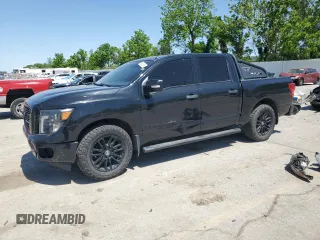 2019 Nissan Titan SV with VIN 1N6AA1E66KN501868, listed as a Copart auction lot 56941645 with 223,619 mi miles and Clean title. Bid and sale history available at DreamBid. Image 1.