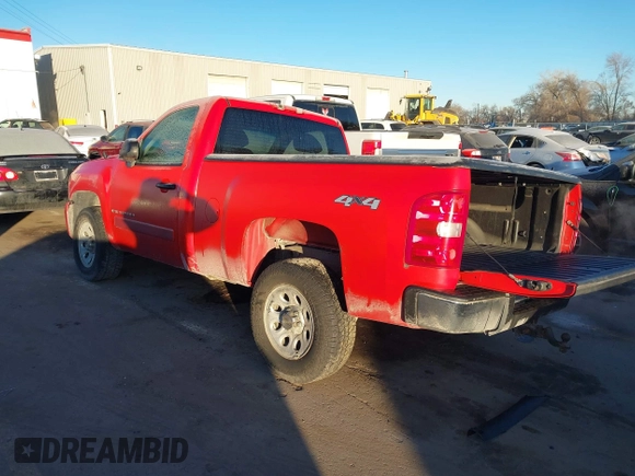2008 Chevrolet Silverado 1500 Work Truck with VIN 1GCEK14C78Z246545, listed as a IAAI auction lot 41390898 with 150,913 mi miles. Bid and sale history available at carsss.com. Image 3.