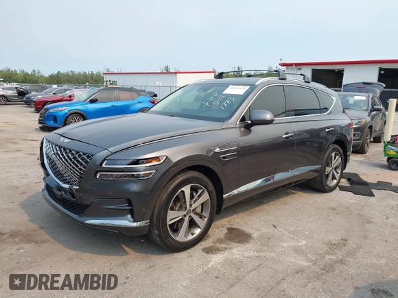 2022 Genesis GV80 с VIN KMUHBDSB5NU091783, выставлен на аукционе IAAI как лот 42324573 с пробегом 34 543 миль миль и . История ставок и продаж доступна на DreamBid. Изображение 17.