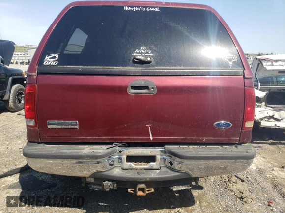 2006 Ford F-250 XL with VIN 1FTSW21P76ED34682, listed as a Copart auction lot 52133325 with 217,850 mi miles and Salvage title. Bid and sale history available at DreamBid. Image 6.