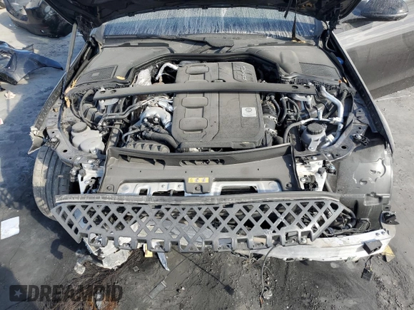 2024 Mercedes-Benz C 43 AMG z VIN W1KAF8HB6RR185662, wystawiony jako Copart lot #84099634 z przebiegiem 7 044 mil mil oraz Szkoda całkowita • Salvage title. Historia ofert i sprzedaży dostępna na DreamBid. Obrazek 11.