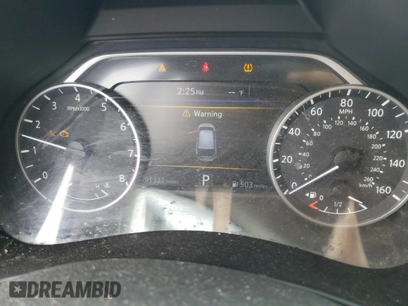 2018 Nissan Murano SV with VIN 5N1AZ2MG4JN187241, listed as a Copart auction lot 45684885 with 91,312 mi miles and Salvage Title. Bid and sale history available at carsss.com. Image 9.