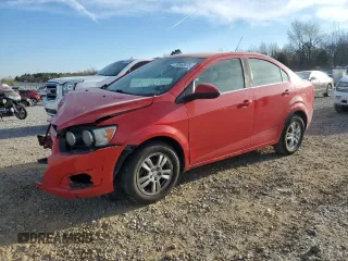 2015 Chevrolet Sonic LT with VIN 1G1JC5SHXF4213334, listed as a Copart auction lot 50563675 with 100,122 mi miles and Clean Title. Bid and sale history available at DreamBid. Image 1.
