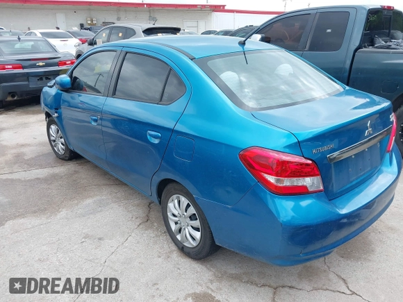 2017 Mitsubishi Mirage G4 ES with VIN ML32F3FJ5HHF07228, listed as a IAAI auction lot 42100048 with 149,303 mi miles. Bid and sale history available at carsss.com. Image 3.
