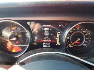 2023 Jeep Wrangler Sport with VIN 1C4HJXDG0PW578994, listed as a Copart auction lot 48858185 with 25,866 mi miles and Salvage Title. Bid and sale history available at DreamBid. Image 9.