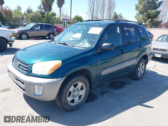 2003 Toyota RAV4 with VIN JTEGH20V936014264, listed as a IAAI auction lot 41845767 with 142,137 mi miles. Bid and sale history available at carsss.com. Image 2.
