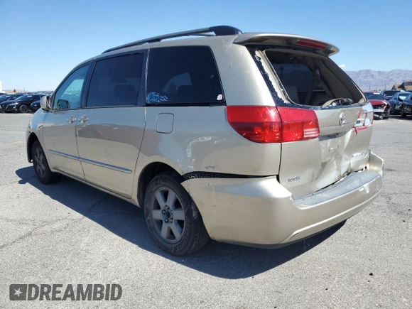 2004 Toyota Sienna XLE z VIN 5TDZA22C74S081704, wystawiony jako Copart lot #55761795 z przebiegiem 208 866 mil mil oraz Szkody całkowita. Historia ofert i sprzedaży dostępna na DreamBid. Obrazek 2.