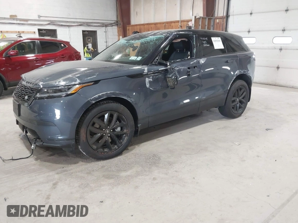 2025 Land Rover Range Rover Velar S with VIN SALYJ2EX4SA811596, listed as a IAAI auction lot 42052565 with 645 mi miles and . Bid and sale history available at DreamBid. Image 17.