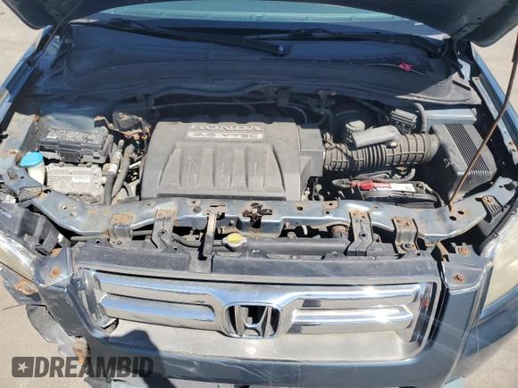 2006 Honda Pilot EX-L with VIN 2HKYF18766H561162, listed as a Copart auction lot 79991654 with 126,277 mi miles and Non Repairable. Bid and sale history available at DreamBid. Image 11.