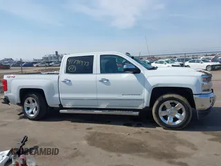 2018 Chevrolet Silverado 1500 LTZ with VIN 3GCUKSEC9JG530572, listed as a IAAI auction lot 41796973 with 117,842 mi miles. Bid and sale history available at carsss.com. Image 13.